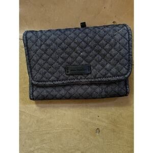 Vera Bradley Wallet Womens Quilted Accordion Floral Snap Bifold Trifold Case